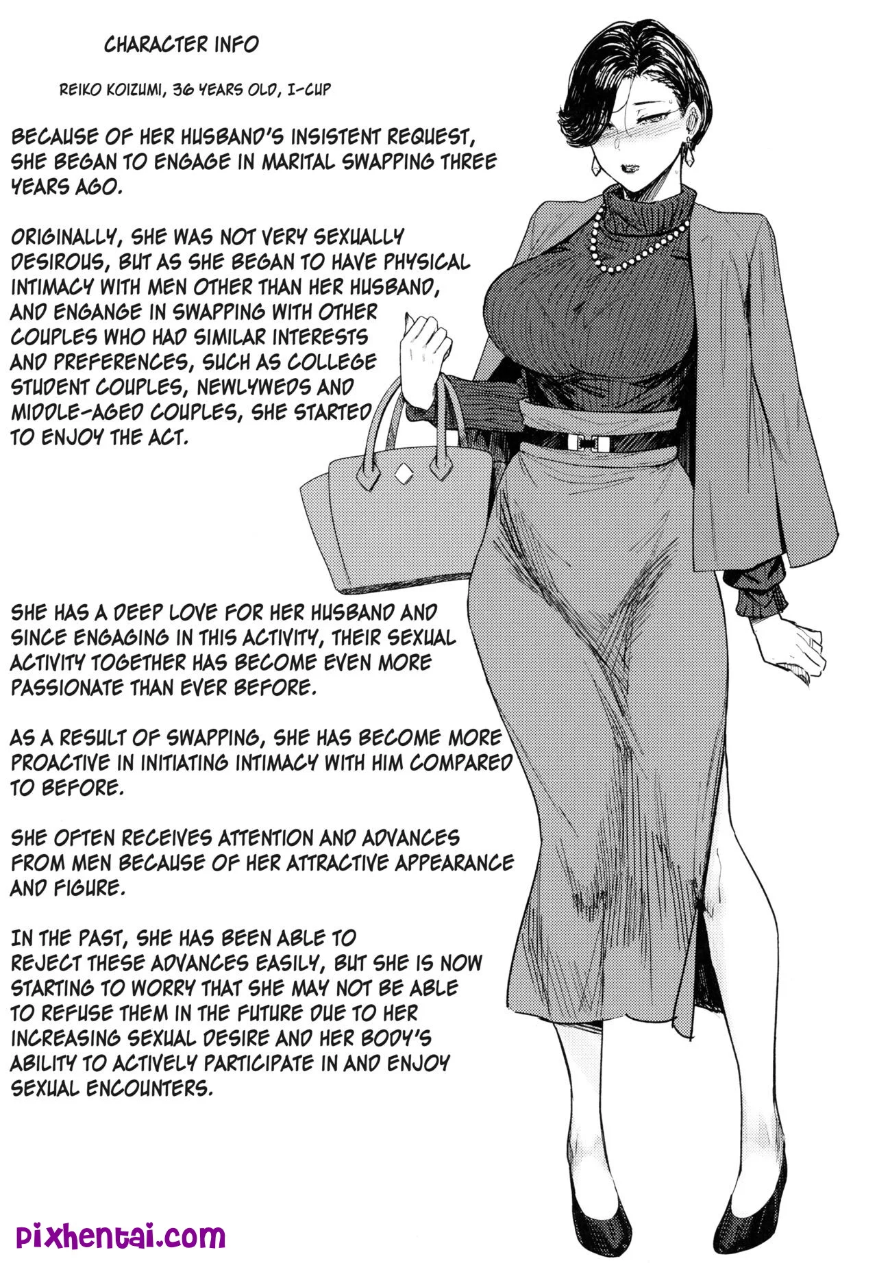 Komik hentai xxx manga sex bokep Hitozuma Futei Koubi Zuroku Aibiki Swapping Reiko 19